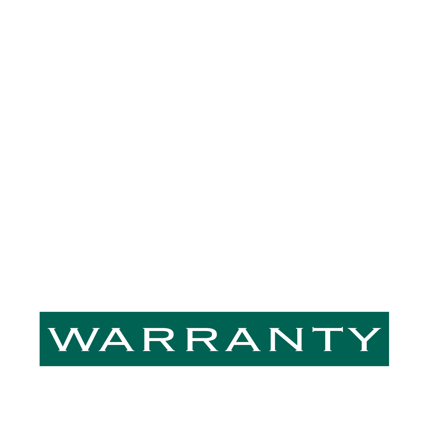 Lifetime warranty badge